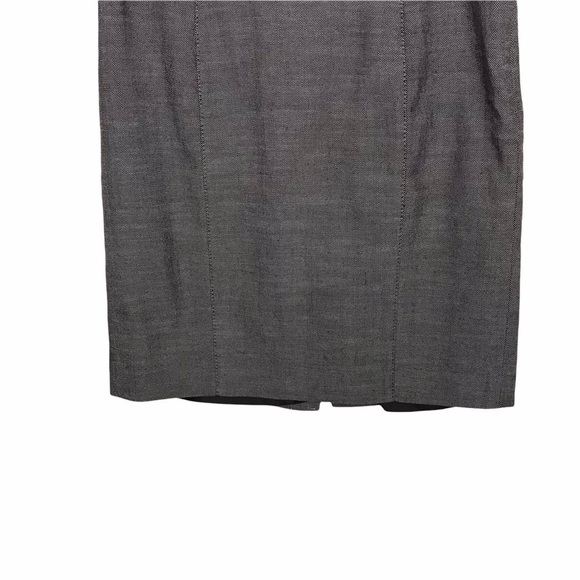Ann Taylor Factory Petite Taupe Gray Pencil Skirt - Picture 4 of 9
